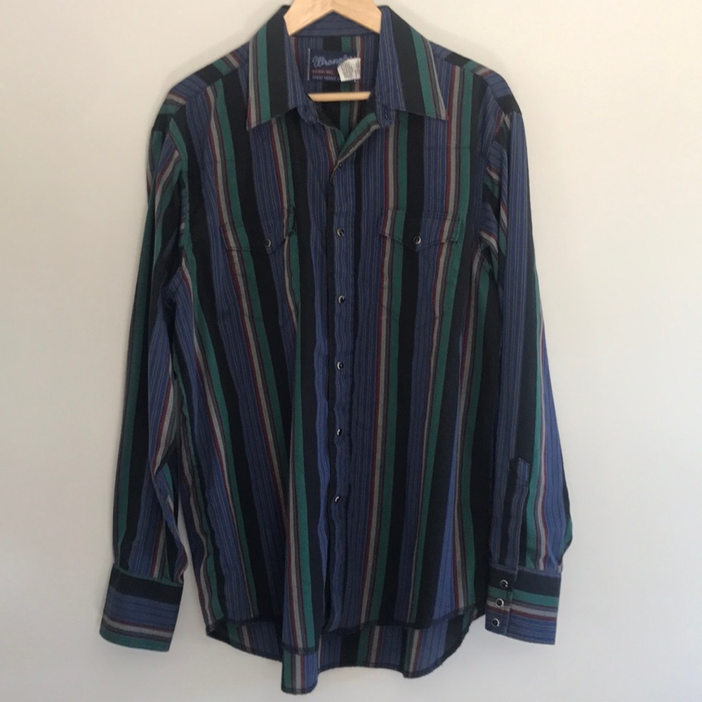 Vintage Wrangler Button Down Shirt